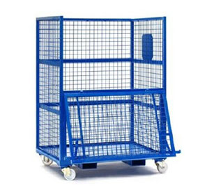 Rack contenedor de materiales diversos