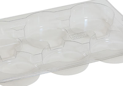 Plástico termoformado PET